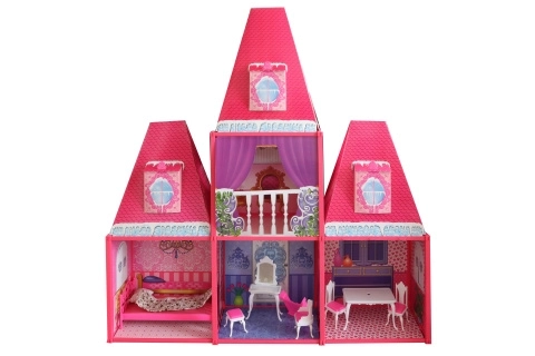 Dollhouse with Furniture Set