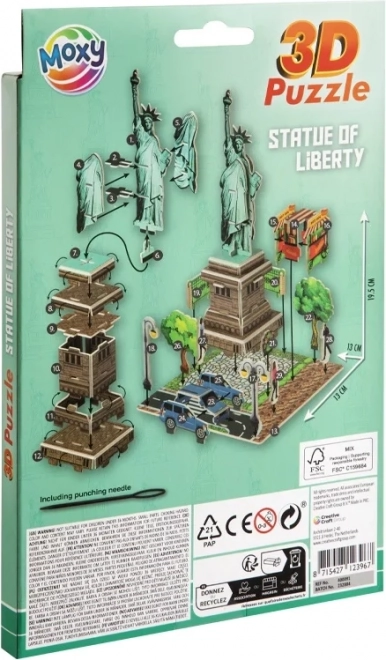 Grafix 3D Puzzle Statue of Liberty