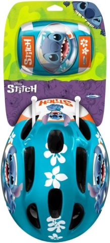 Protective Set with Adjustable Helmet and Protectors Disney STITCH