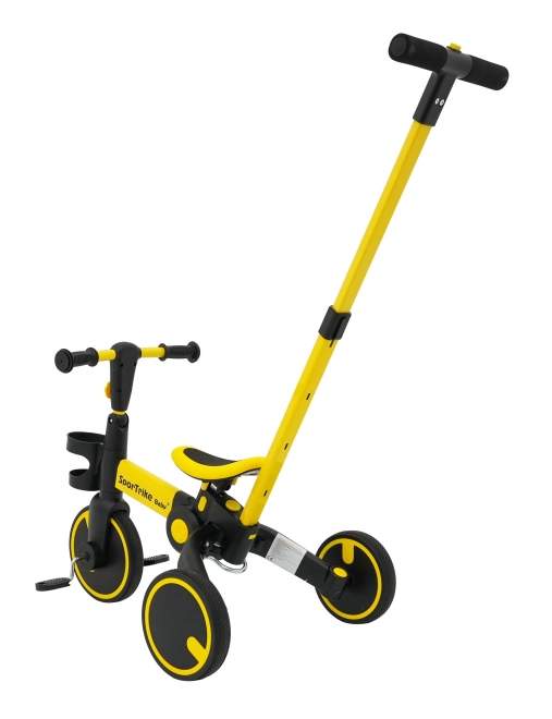 Yellow Happy Bike 3-in-1 Sportrike