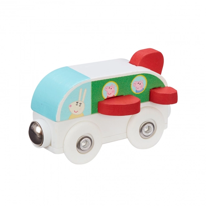 Wooden Mini Vehicle - Peppa Pig