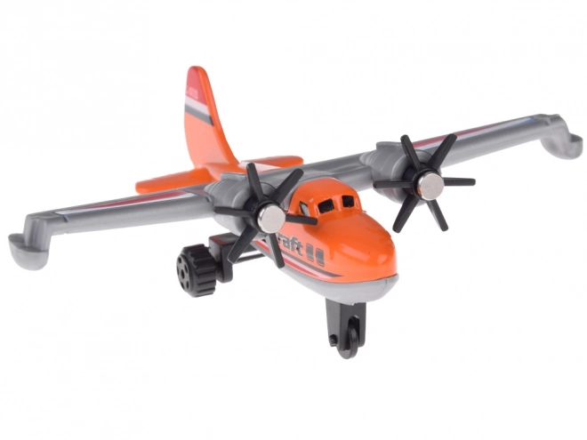 Passenger Airplane Metal Toy Set