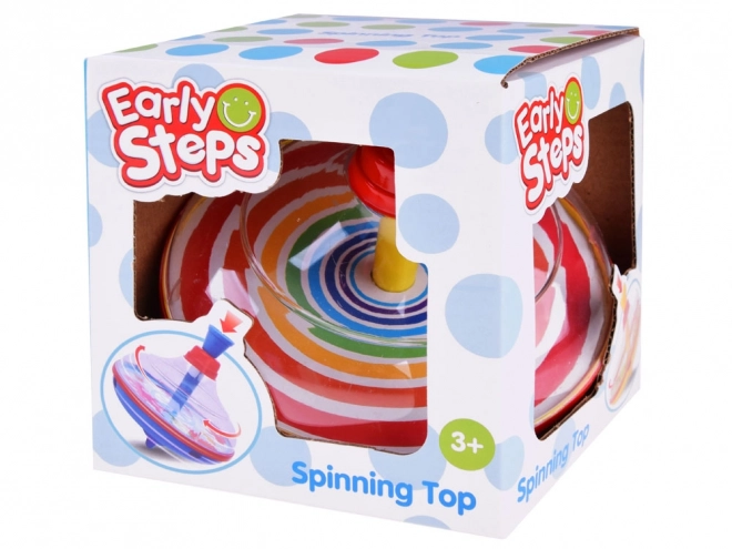 Traditional Colorful Spinning Top Toy