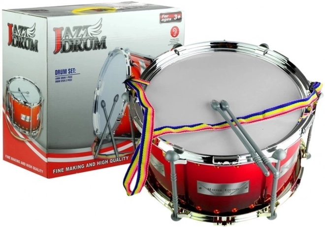 Musical Drum with Sticks and Adjustable Straps