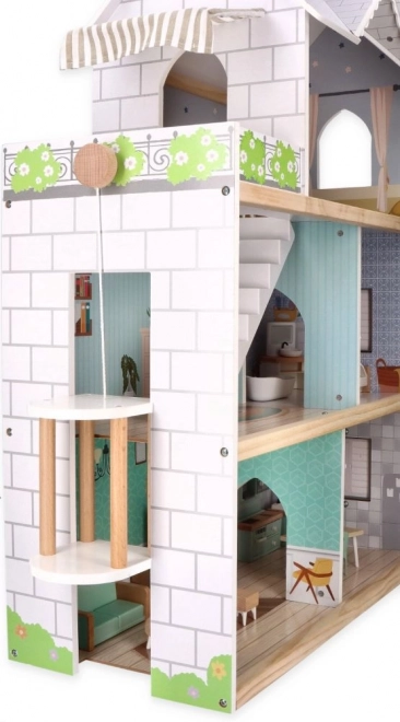 Large Wooden Dollhouse