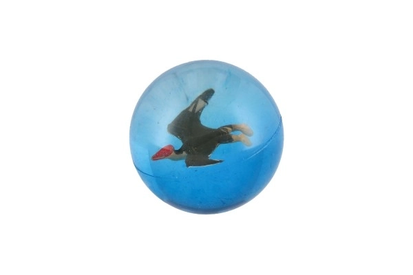 bouncing ball with dinosaur 4cm mix