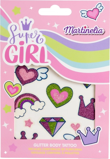 Martinelia glitzernde Tattoos für Kinder