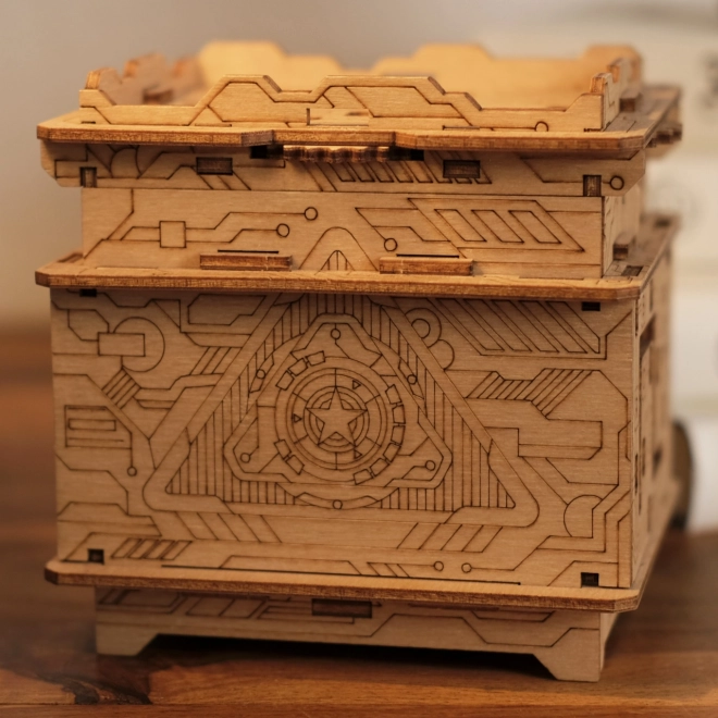 EscapeWelt Wooden 3D Puzzle Orbital Box