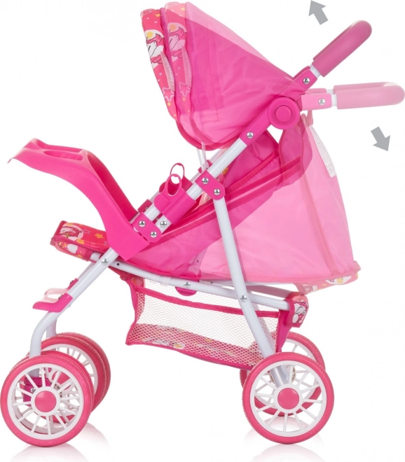 Chipolino Unicorn Doll Stroller