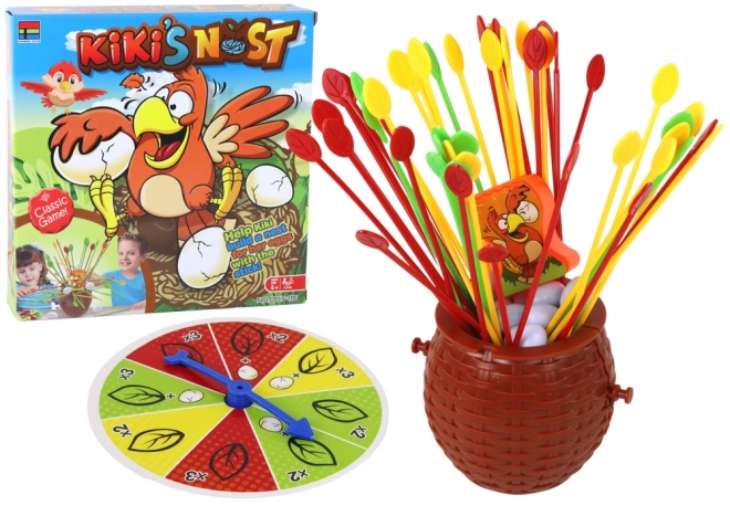 Build the Nest Chicken Dexterity Family Game