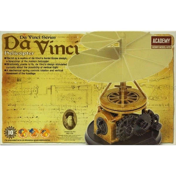 Da Vinci Helicopter Model Kit