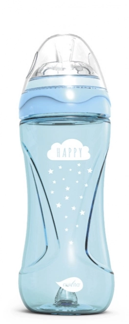 Nuvita Baby Bottle 330ml, Light Blue