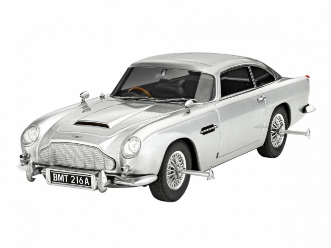Geschenkset Aston Martin DB5 James Bond 007 Goldfinger Modellauto