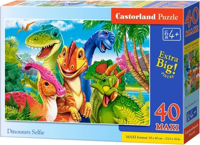 Castorland Dinosaur Selfie Maxi Puzzle