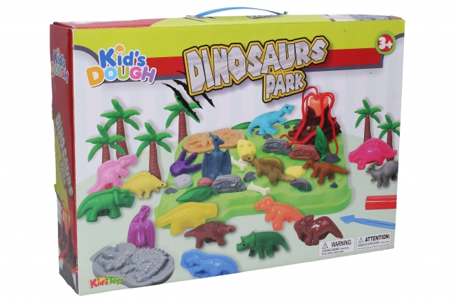 Creative Modeling Clay Dino Park Set