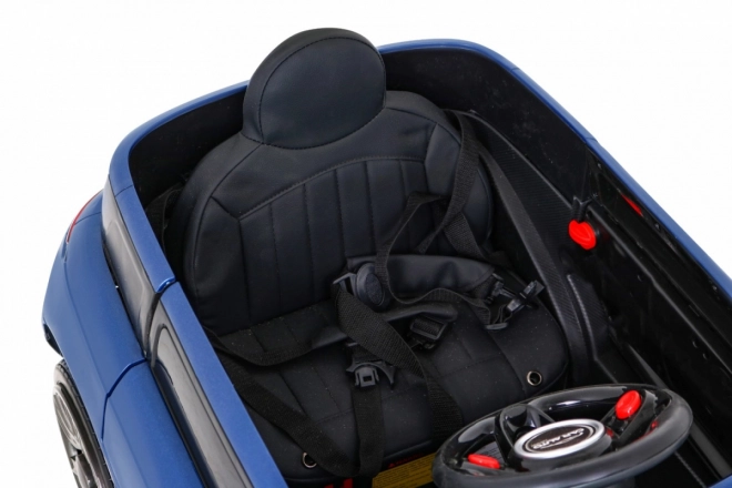 Super-S elektrické auto pre deti + Diaľkové ovládanie + Pomalý štart + EVA kolesá + Zvuky Svetlá – Modré