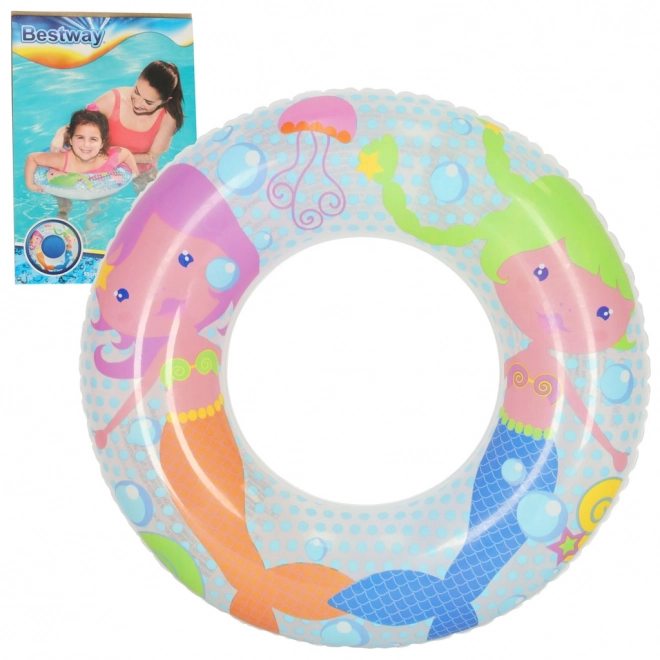 Inflatable Swim Ring 51cm Mermaids – mermaids