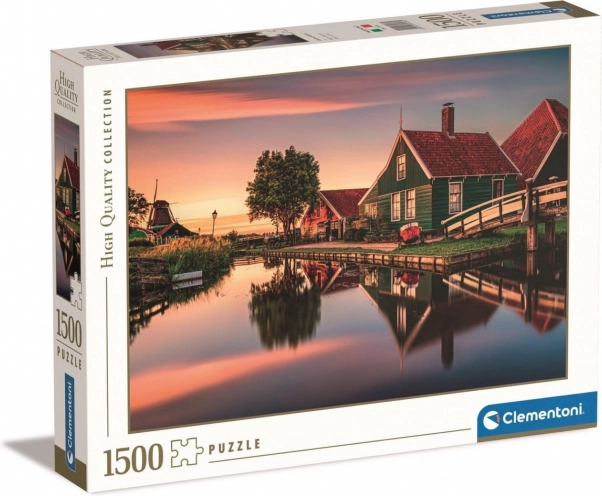 Puslespil 1500 brikker Zaanse Schans