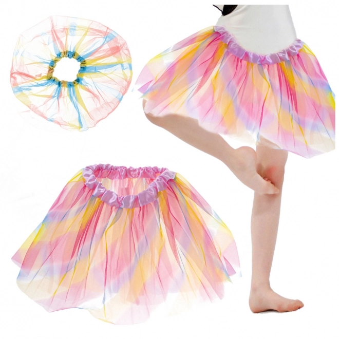 Rainbow Tutu Skirt Costume