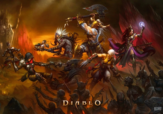 Good Loot puzzle diablo - heroes battle 1000 pieces