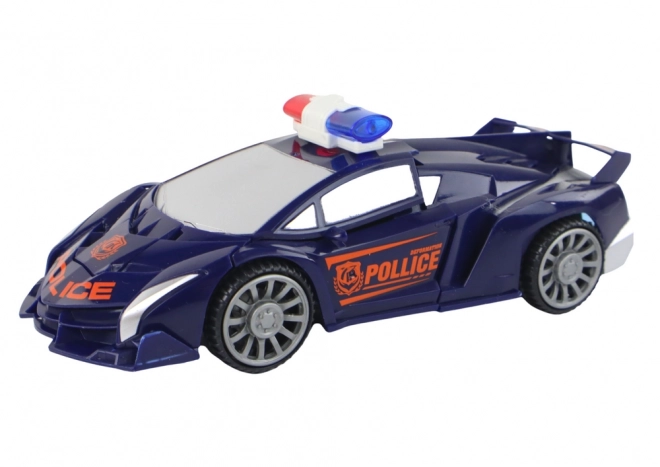 Police Car Robot 2-in-1 Transformation Toy