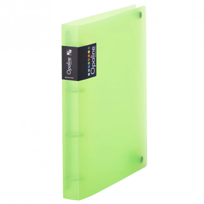 Opaline green pp ring binder