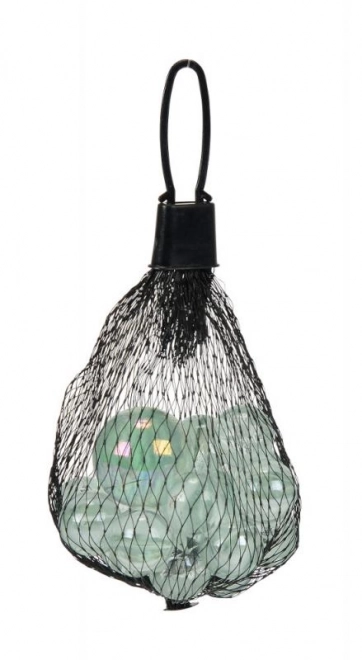 Glass Marbles with Mesh Bag