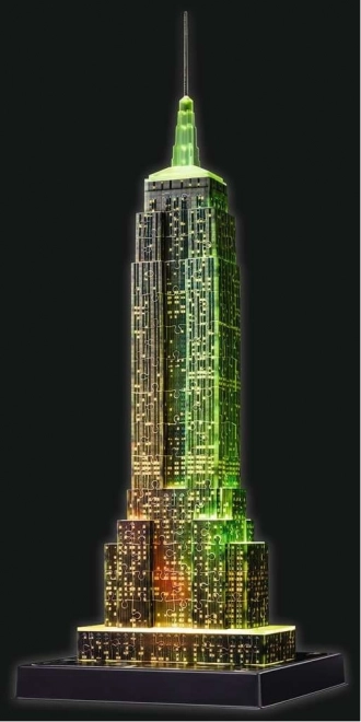 Ravensburger Glowing 3D Puzzle Night Edition Empire State Building