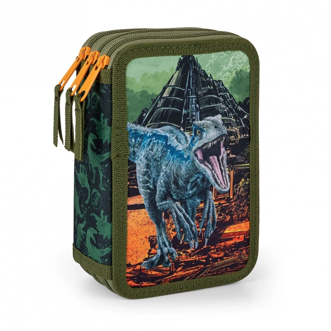 Jurassic World Three-Tier School Pencil Case