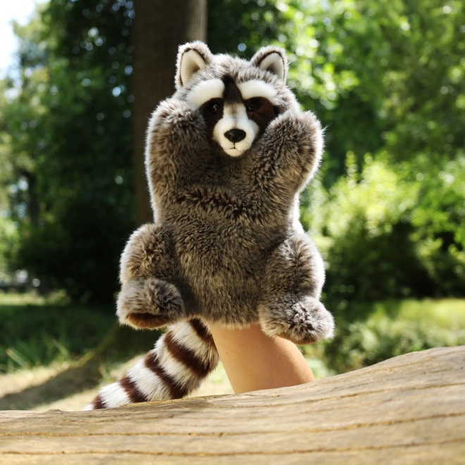 Eco-Friendly Raccoon Plush Puppet