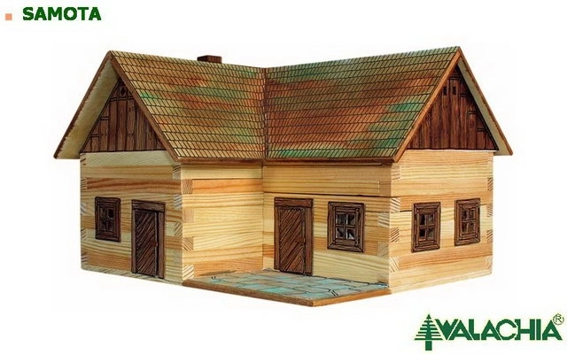 Wooden Model Kit Walachia Cottage