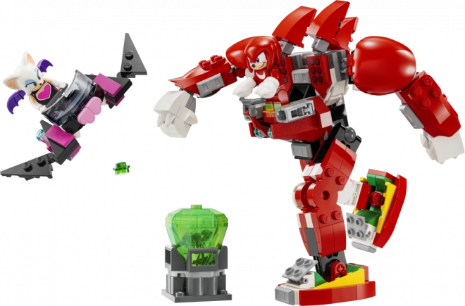 Knuckles and His Robotic Guardian Building Set