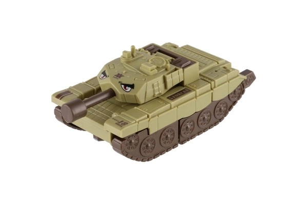 Transformer Robot Tank 14cm Friction Powered Toy