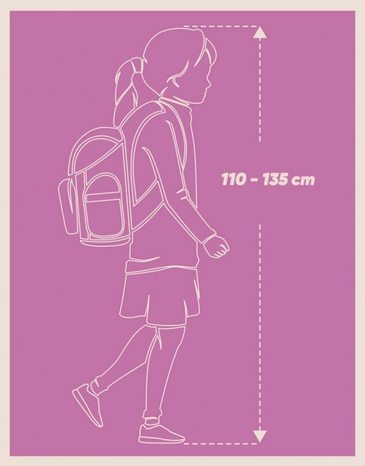 Baagl Safari Iskolai Készlet: Ergonomikus táska, tolltartó, zacskó, mappa, doboz
