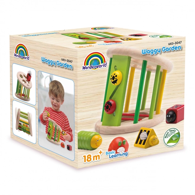 Wonderworld Wooden Shape Sorter Animals