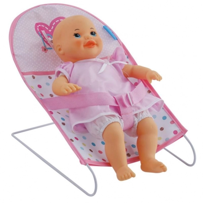 Doll Stroller Set Love Heart