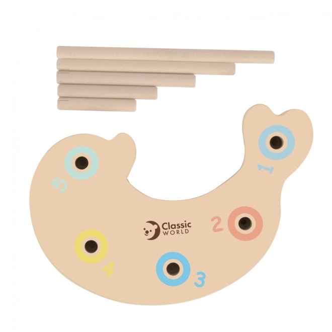 Gioco di Pesca in Legno 24 Pezzi