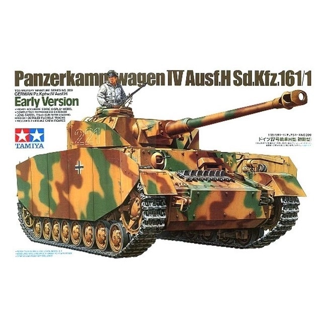 Modello di carro armato Panzerkampwagen IV versione H