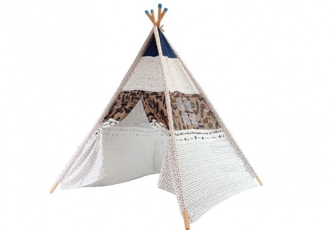 Indian Tipi Play Tent with Dinosaurs