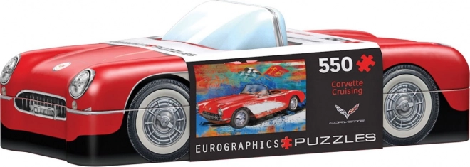 Eurographics Corvette Tin Box Puzzle 550 Pieces