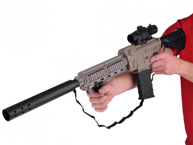 Large Automatic Shooting Toy Machine Gun