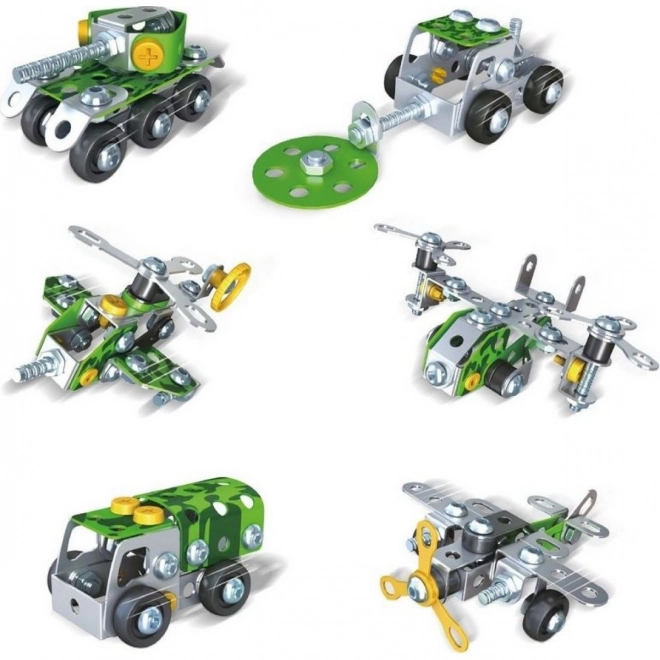 Building Set Little Mechanic - Military Vehicles