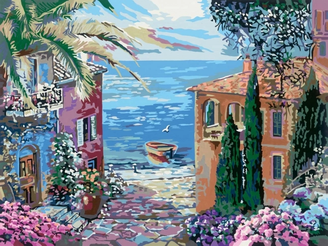 CreArt Mediterranean Landscape Painting