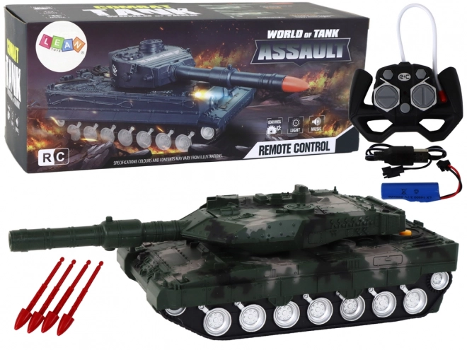 Green RC Tank