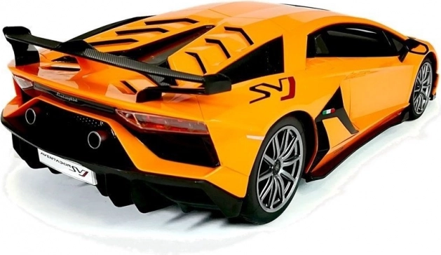 Távirányítós autó Lamborghini Aventador Rastar 1:24 narancssárga