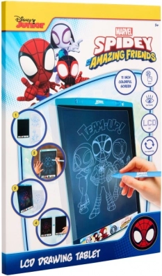 LCD rajztábla 28 cm Hercegnők, Spidey, Stitch