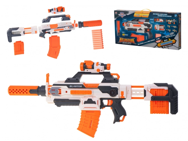 Modular 4-in-1 Blaster with 30 Darts