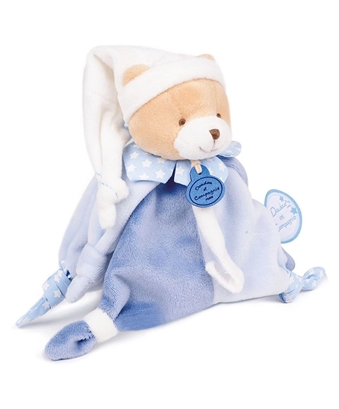 Doudou Plush Toy with Pacifier Holder