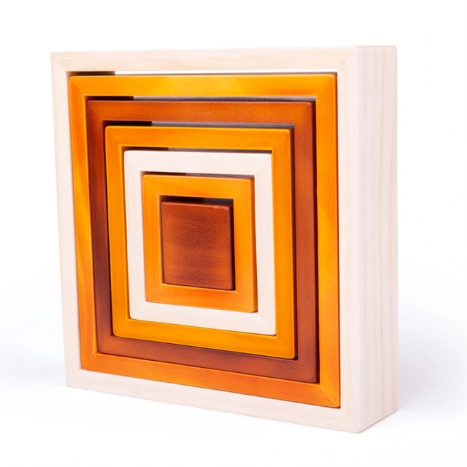 Bigjigs Wooden Stacking Squares