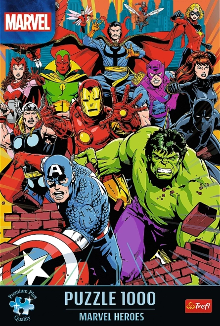 Puzzle 1000 Pieces Premium Plus Quality Marvel Heroes